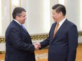 习近平会见德国社民党主席、副总理加布里尔