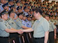 习近平视察第16集团军