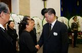 万里同志遗体在京火化 习近平等到八宝山革命公墓送别