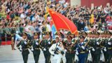 纪念中国人民抗日战争暨世界反法西斯战争胜利70周年大会专项演练顺利举行