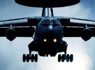 近距离看阅兵场的空中梯队