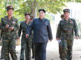 金正恩视察朝鲜人民军第350部队