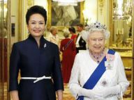彭丽媛随访英国瞬间盘点