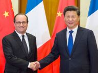 习近平同法国总统奥朗德举行会谈