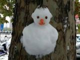 浮雕：堆雪人要玩出新境界