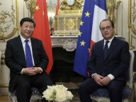 习近平会见法国总统奥朗德