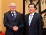 张德江会见克罗地亚议长莱科