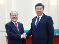 习近平会见越南国会主席阮生雄