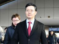 韩国外交部半岛和平交涉本部长抵京