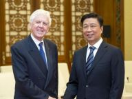 李源潮会见英国客人