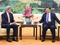 习近平会见美国国务卿克里：坚持不冲突不对抗
