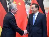 李克强会见德国总统高克
