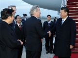 习近平抵达华盛顿出席第四届核安全峰会