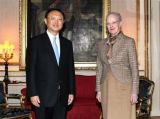 杨洁篪出访丹麦：女王、首相会见