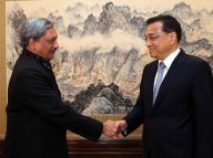 李克强会见印度国防部长帕里卡尔