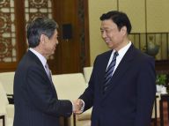 李源潮会见日本日中友好议联代表团