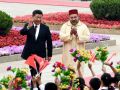 习近平同摩洛哥国王穆罕默德六世举行会谈