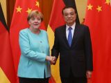 李克强与默克尔共同主持第四轮中德政府磋商
