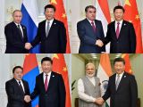 习近平在乌兹别克斯坦分别会见多国元首