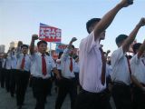 朝鲜群众集会纪念“反美斗争日”