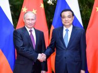 李克强会见俄罗斯总统普京
