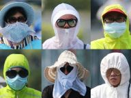 高温橙色预警下的“全副武装”
