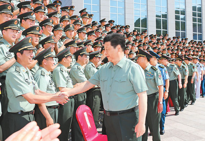 “八一”前夕两谈军队 习近平总书记都说了什么