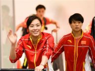 里约奥运：中国代表团抵达