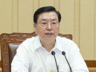 张德江出席全国人大第二十二次会议