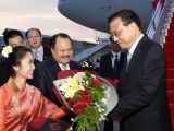 李克强出访老挝：中老两国山水相连