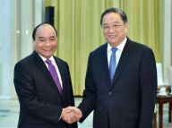 俞正声会见越南总理阮春福
