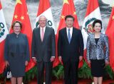 习近平同秘鲁总统库琴斯基举行会谈