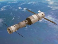 图说：神舟飞船与天宫对接