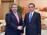 李克强会见德国副总理加布里尔
