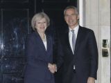 英国首相会见北约秘书长