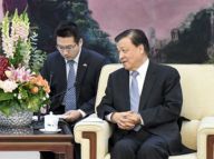 刘云山会见古巴共产党代表团