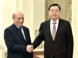 张德江会见阿尔及利亚国民议会议长