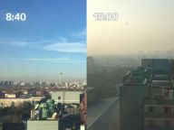 红色预警：镜头里的“霾”