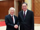 俞正声阮富仲出席中越建交友好活动