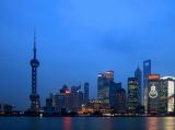 夜上海：灯光璀璨 风景如画