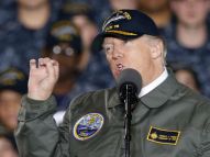 特朗普：建“史上最大”海军