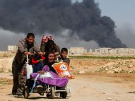 伊拉克战事掠影：逃离战区