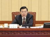张德江主持全国人大主席团会议