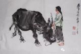 怀念国画大师黄胄先生:属牛也爱画牛