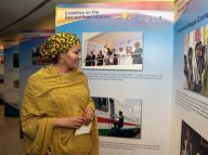 “一带一路”图片展联合国开幕