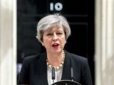 英国首相谴责曼彻斯特恐袭案