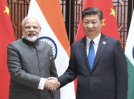 习近平会见印度总理莫迪