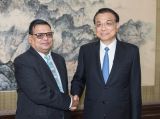 李克强会见尼泊尔客人