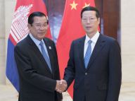 张高丽会见来华参会东盟国家领导人