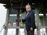 联合国秘书长敲响和平钟